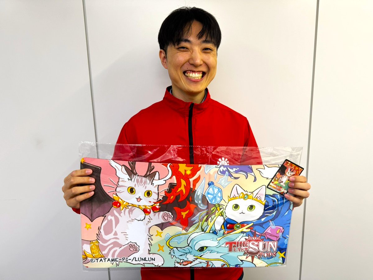 TLS2024協賛デザインプレイマット❗️ 予選でも大好評いただいており