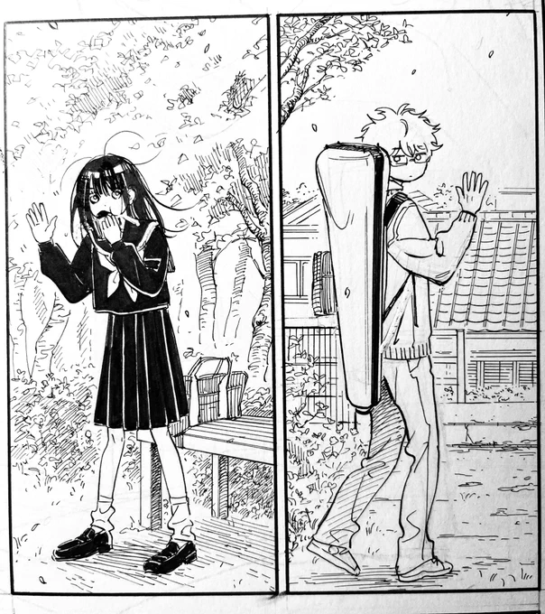ジャンプSQ.1月号に「あめとうみ」2話を載せていただいております。
宇海さんの回です。よろしくお願いいたします! 