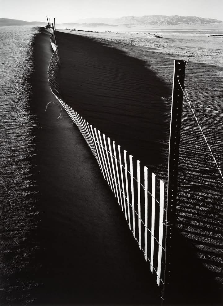 sylvie_longeron's tweet photo. Ansel Adams
Sand Fence, 1948
Keeler, California https://t.co/ZwqUarmb6y