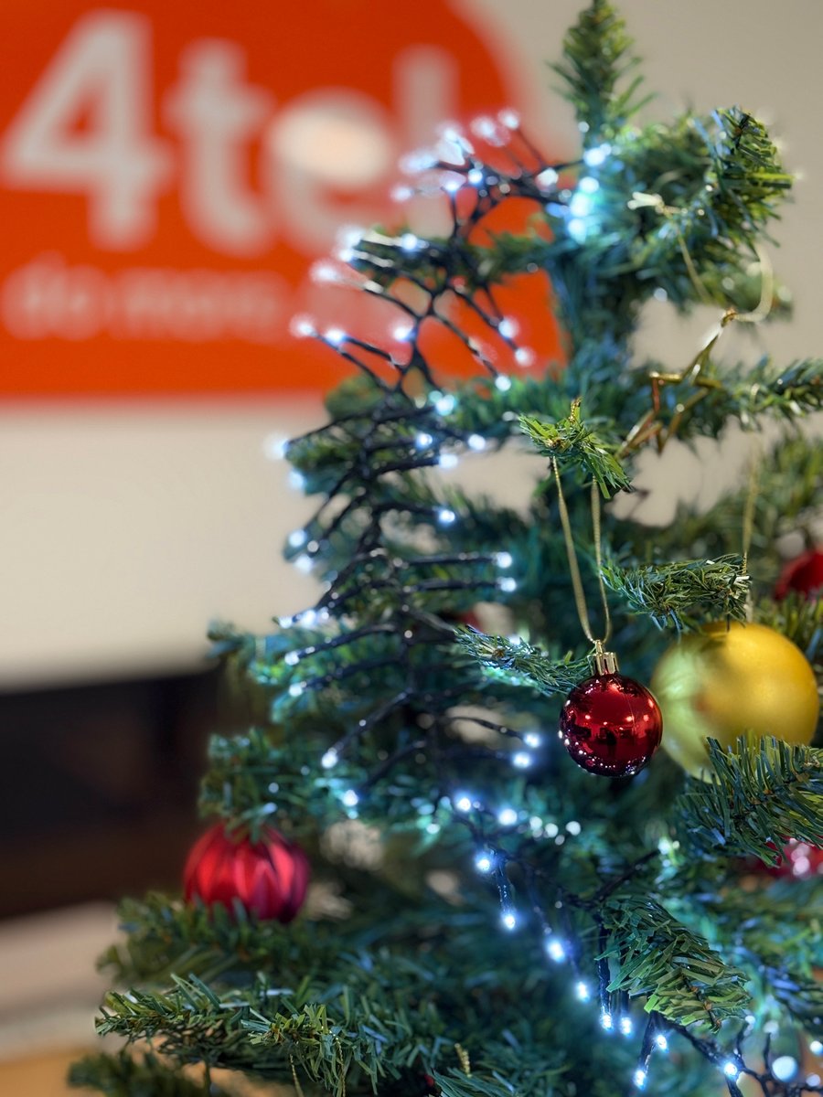 Well Christmas has arrived at the 4tel offices!