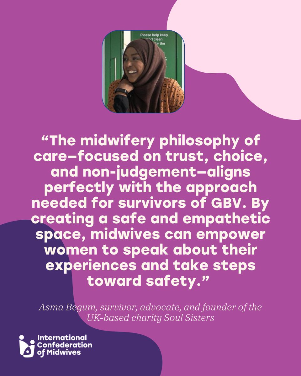 🎤 Pass the Mic: A Survivor’s Perspective 

For #16Days OfActivism, survivor &amp; advocate Asma Begum shares her story &amp; the vital role midwives play in supporting women facing GBV. 

👉 Read her insights: zurl.co/udg6