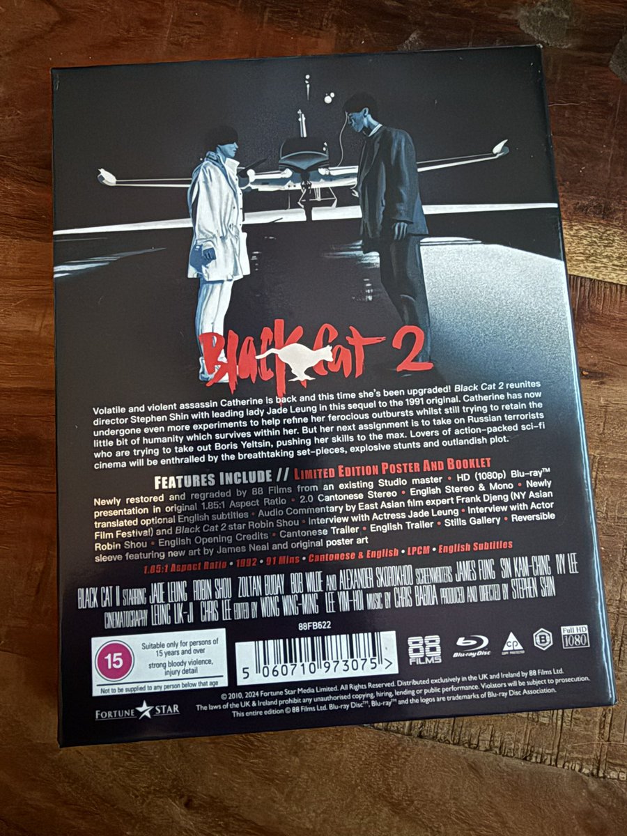 RobertS_1975's tweet photo. 📦📦📦📦 new stuff 📦📦📦📦

Black Cat 2️⃣

@88_Films 

#bluray #movie #moviecollector #blackcat #catharine #stephenshin #jadeleung https://t.co/zxmA8U1nlE