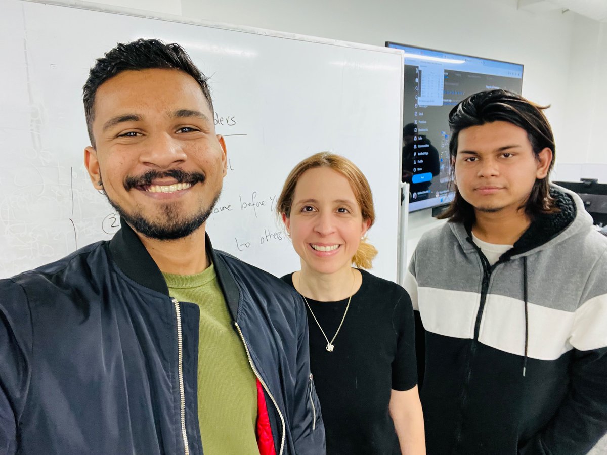 ThilinaWijeward's tweet photo. Wrapped up the semester with the best professor ever! Your passion, guidance, and wisdom made this journey unforgettable. Thank you for inspiring us every step of the way! 🙌📚 #Grateful #BestProfessor #UCWCOMM205 @WahibaChair https://t.co/VXbxbxvhBy