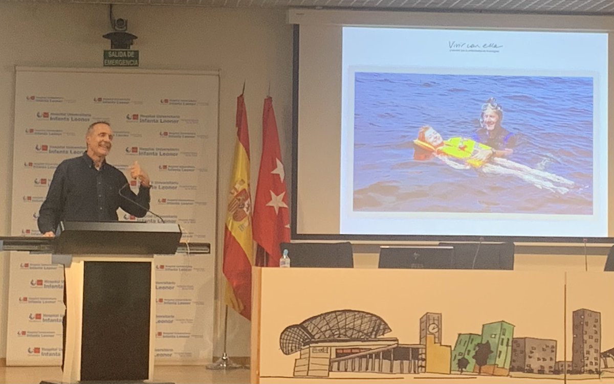 jtorresmacho's tweet image. El "chinche" Lafuente,(ídolo de mi infancia) @MovistarEstu nos da una lección de vida y nos cuenta su vida con su mujer Carmen , enferma de #Huntington 

vivirconella.com

#HAMUR 

@SaludMadrid @seneurologia @adavimu @juliomayol