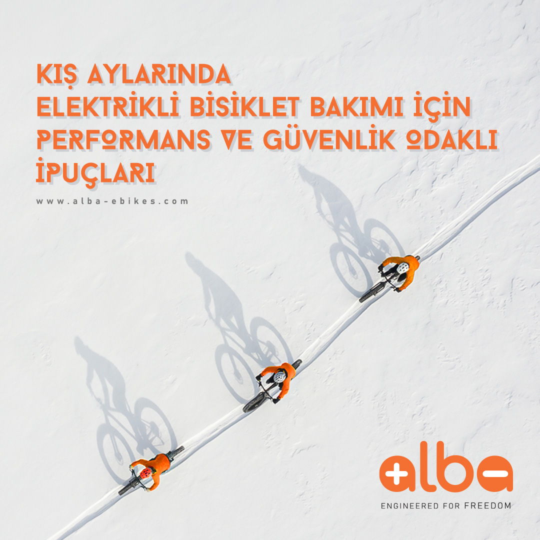 alba_ebikes's tweet photo. Kış mevsiminde elektrikli bisikletlerin bakımı, uzun ömürlü kullanım ve güvenli sürüş için kritik bir önem taşır. Yağmur, nem ve soğuk hava koşulları gibi dış etkenler bisikletin performansını olumsuz etkileyebilir. 
++ https://t.co/kHKlRUSjt2