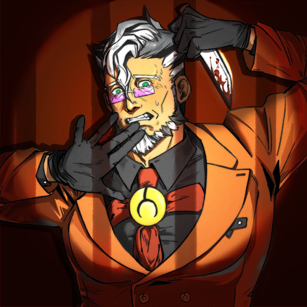 wateraaaaa111's tweet image. what scares you？

#Damongant
#嚴徒海慈 #巌徒海慈 #AceAttorney