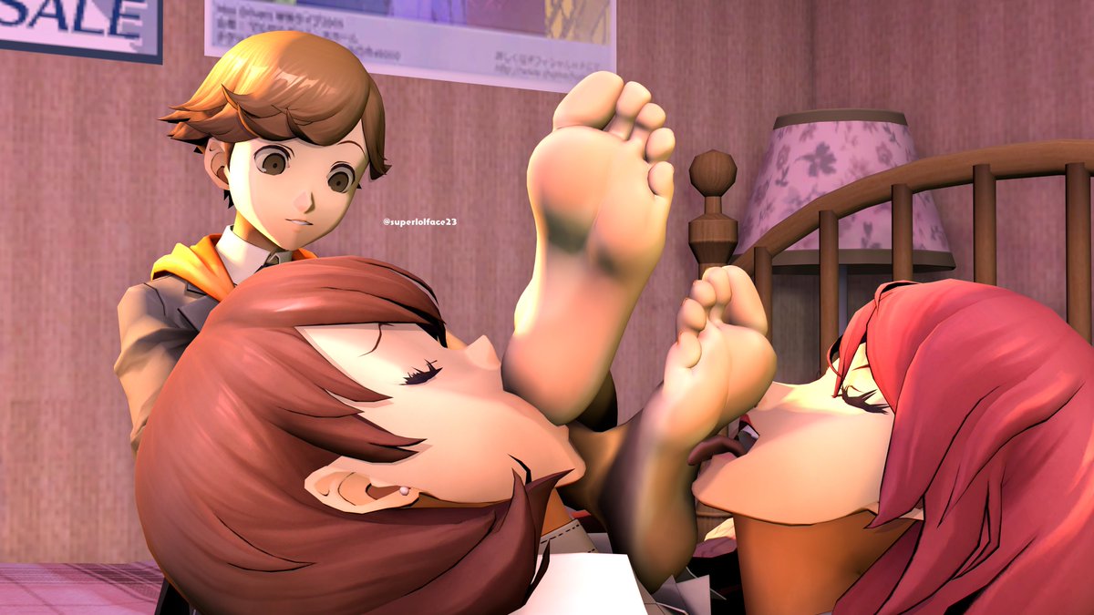 Weird Sleepover

Yukari and Mitsuru invited Ken to a sleepover where he didn't expect to both girl start worshiping his soles,he played along since that felt good.
#persona3 #maletofemale #feet #malefeet