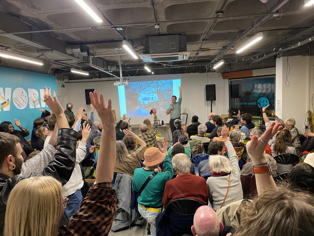 TTBrixton's tweet photo. 7/ 💡 Our Spaces of Hope series is a call to action. It’s about reimagining what’s possible when we come together. It’s about taking hope ‘from what is to what if to what is’. Let’s create a world that works for everyone, not just the few. #AnotherWorldIsPossible #SpacesOfHope https://t.co/WHdHCVHRsj