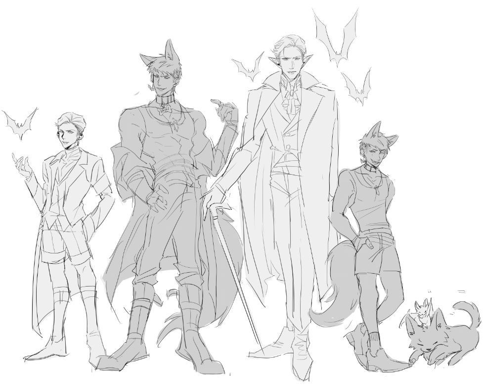 吸血鬼 x 狼人 AU