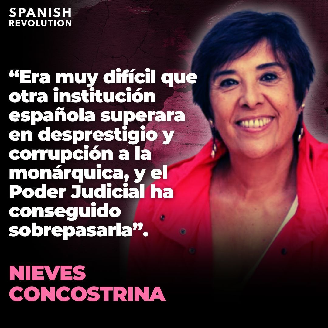 Voces que incomodan: repensar el sistema.

1️⃣ El Poder Judicial supera en desprestigio a la monarquía.
<a href="/NConcostrina/">NConcostrina</a>