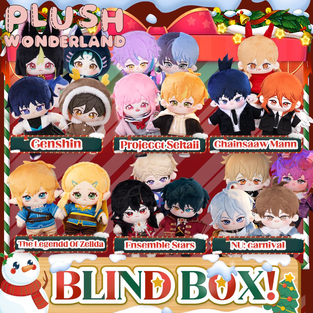 WonderlandPlush's tweet photo. 🎉CHRITMAS SALE IS ON &amp; TEN DOLLS GIVE AWAY
🛒Please check out our website for more details.

🎊ℍ𝕠𝕨 𝕥𝕠 𝕖𝕟𝕥𝕖𝕣 𝕥𝕙𝕚𝕤 𝔾𝕀𝕍𝔼𝔸𝕎𝔸𝕐 
&amp; Win【TEN 𝙁𝙍𝙀𝙀 DOLLS】💥 
-Follow us
-Like &amp; Comment tag two friends
-Share this post 

 #plushwonderland #genshin #giveaway https://t.co/n4spHc0CF2