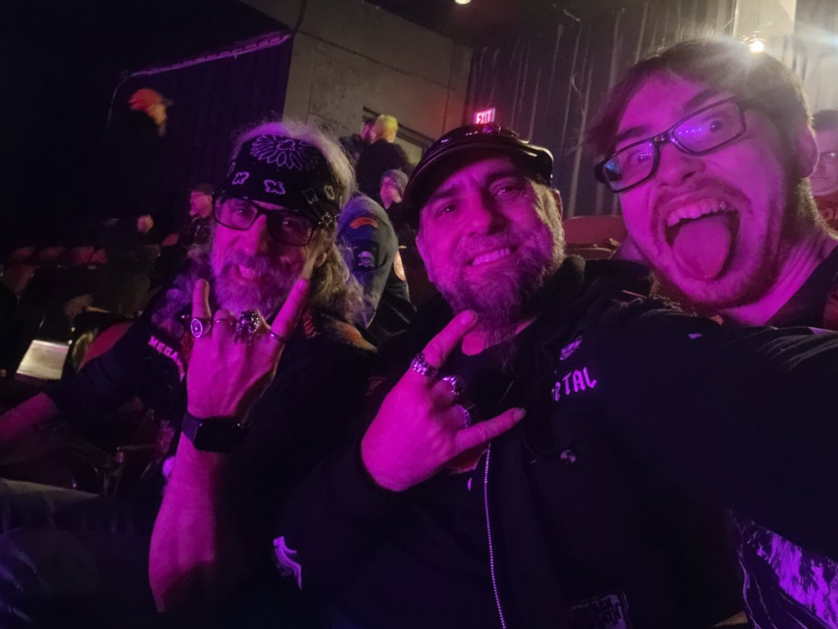 azorkane's tweet photo. @ExodusAttack the show and meet and greet was fucking awesome. Thank for staying heavy and showing my son and best bud a great time. https://t.co/wRK2uR8Poh