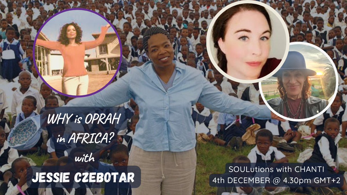 Chantelle Meyburgh (@chantellemeybur) on Twitter photo Oprah was one of the first celebrities to engage deeply with Africa. She is well-known in South Africa for her prestigious academy for girls, which has also been surrounded by various sex and abuse scandals...
<a href="/rising_ara/">Aquarius Rising Africa & SOULutions with Chanti</a>
<a href="/CzebotarJessie/">Jessie Czebotar</a> Oprah was one of the first celebrities to engage deeply with Africa. She is well-known in South Africa for her prestigious academy for girls, which has also been surrounded by various sex and abuse scandals...
<a href="/rising_ara/">Aquarius Rising Africa & SOULutions with Chanti</a>
<a href="/CzebotarJessie/">Jessie Czebotar</a>