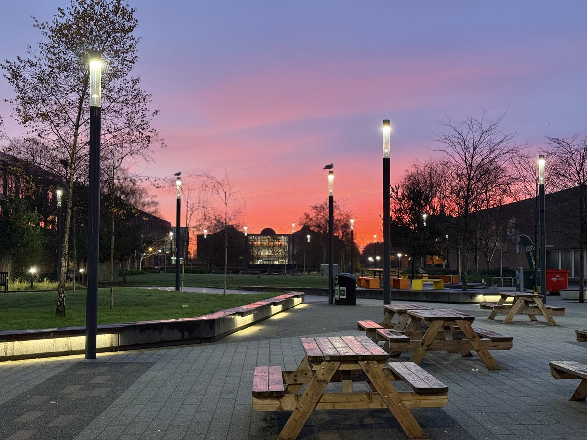 David Robbins (@dpmrobbins) on Twitter photo Red sky in the morning, scholars' warning? Another stunner today at <a href="/DCU/">Dublin City University</a> Red sky in the morning, scholars' warning? Another stunner today at <a href="/DCU/">Dublin City University</a>