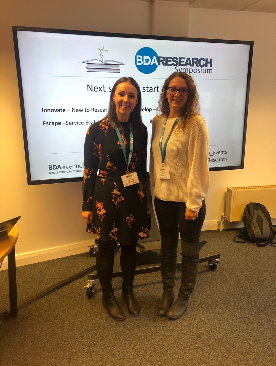 Carys Davies (@carys06) on Twitter photo Looking forward to chairing the jam packed <a href="/BDACriticalCare/">Critical Care Specialist Group of <a href="/BDA_Dietitians/">British Dietetic Association</a></a> stream at the @BDA_Dietitians Research symposium today.
Throwback to 2019 when it was just <a href="/Allan_Kaylee/">Kaylee Allan</a> and I presenting as part of the critical care stream. Looking forward to chairing the jam packed <a href="/BDACriticalCare/">Critical Care Specialist Group of <a href="/BDA_Dietitians/">British Dietetic Association</a></a> stream at the @BDA_Dietitians Research symposium today.
Throwback to 2019 when it was just <a href="/Allan_Kaylee/">Kaylee Allan</a> and I presenting as part of the critical care stream.