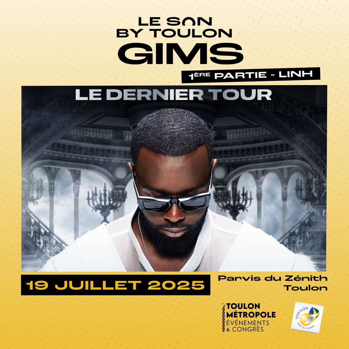 Retrouvez LINH en première partie de GIMS le Samedi 19 Juillet 2025 au SON BY TOULON ! 🎶

🎟Billets disponibles dès maintenant sur adamconcerts.com, sonbytoulon.com &amp; dans tous les points de vente habituels.