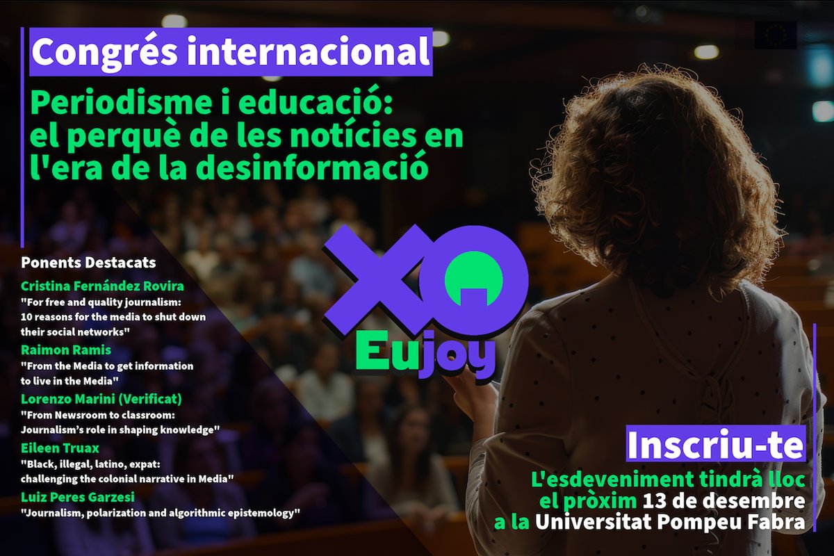 InCom-UAB. Institut de la Comunicació (@incomuab) on Twitter photo Luiz Peres Neto parlarà del nostre projecte <a href="/PointapUAB/">Polarización social e interculturalidad</a> al Congrés Internacional: Periodisme i educació en l’era de la desinformació (13 de desembre, entrada gratuïta) periodistes.cat/actualitat/not… Luiz Peres Neto parlarà del nostre projecte <a href="/PointapUAB/">Polarización social e interculturalidad</a> al Congrés Internacional: Periodisme i educació en l’era de la desinformació (13 de desembre, entrada gratuïta) periodistes.cat/actualitat/not…