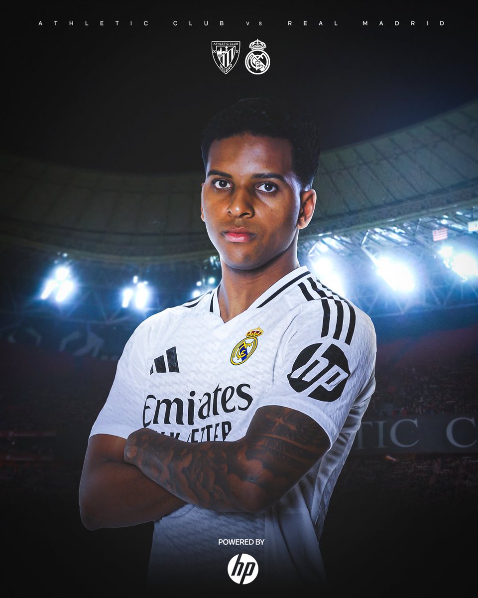 realmadrid's tweet photo. 🙌 ¡DÍA DE PARTIDO! 🙌
🆚 @AthleticClub
🕰️ 21:00 CET
🏟️ San Mamés
#️⃣ #AthleticRealMadrid
👉 @HP https://t.co/q1lzStKkN9
