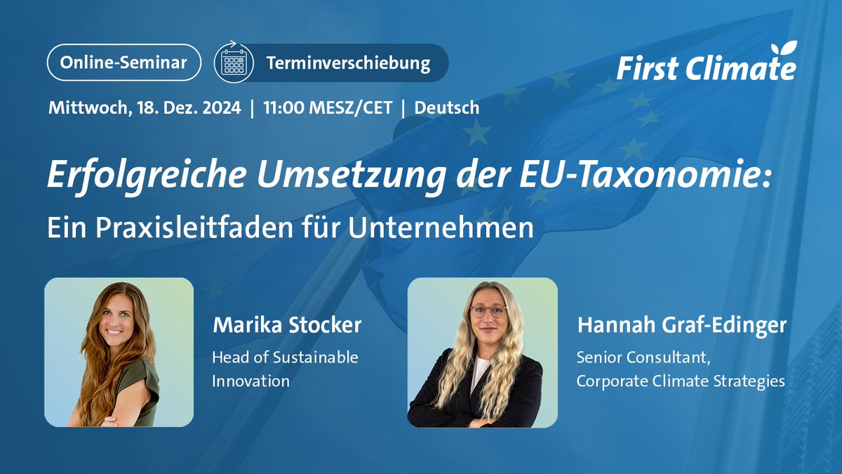 First Climate tweet media