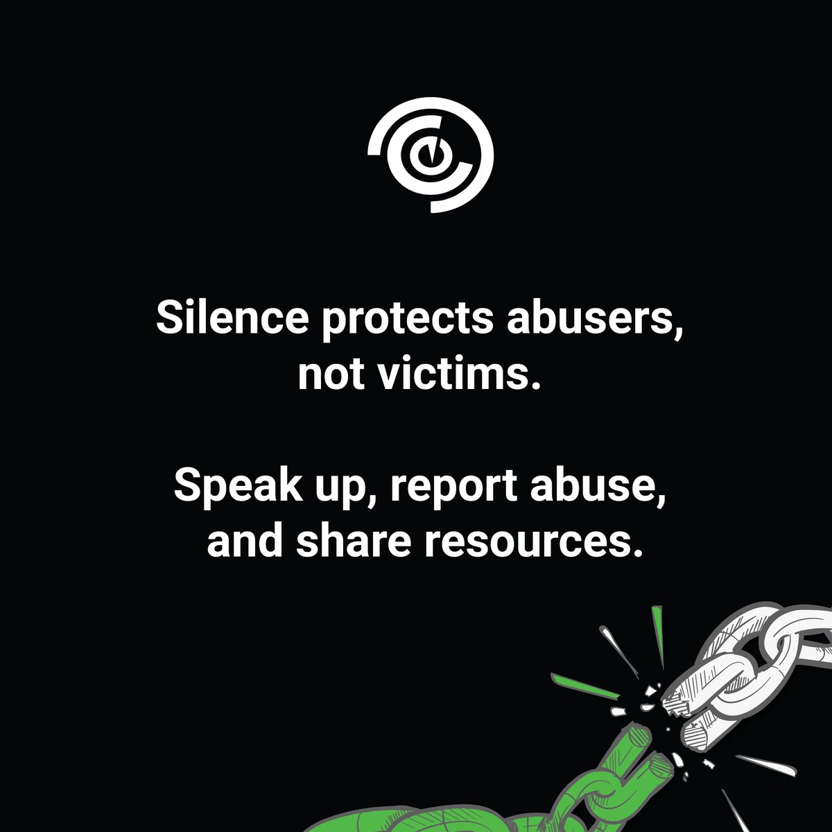 Eyerus_app's tweet photo. Silence protects abusers, not victims.  During these 16 Days of Activism, let’s break the chain of silence. Speak up, share resources, and support survivors. Together, we can end the cycle of abuse.

#16DaysOfActivism #eyerus #EndGBV https://t.co/FqETHMbUvl