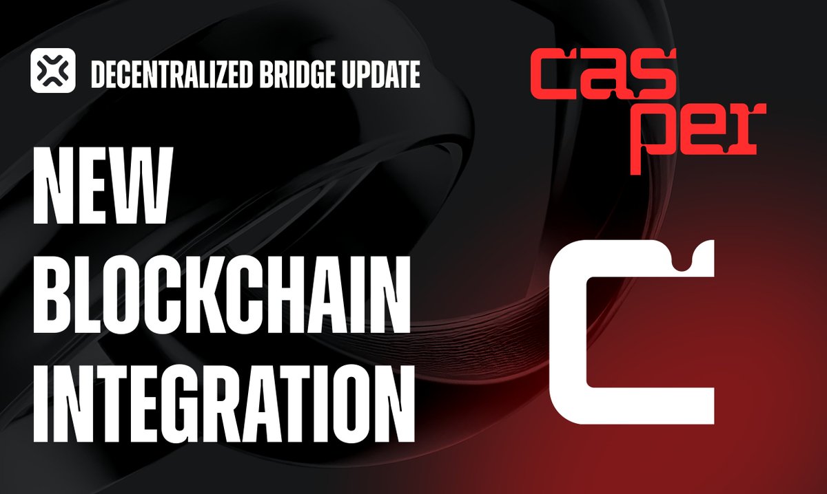 xpnetwork_'s tweet photo. 🚀 Breaking News!     

https://t.co/OKmGxQPSZ6’s Decentralized Bridge now supports @Casper_Network 

🔥Seamlessly bridge your NFTs to and from CASPER with ultra-fast, low-cost transfers.

  Stay tuned—more integrations are just around the corner! 🥳 https://t.co/8UFGqALeJ0
