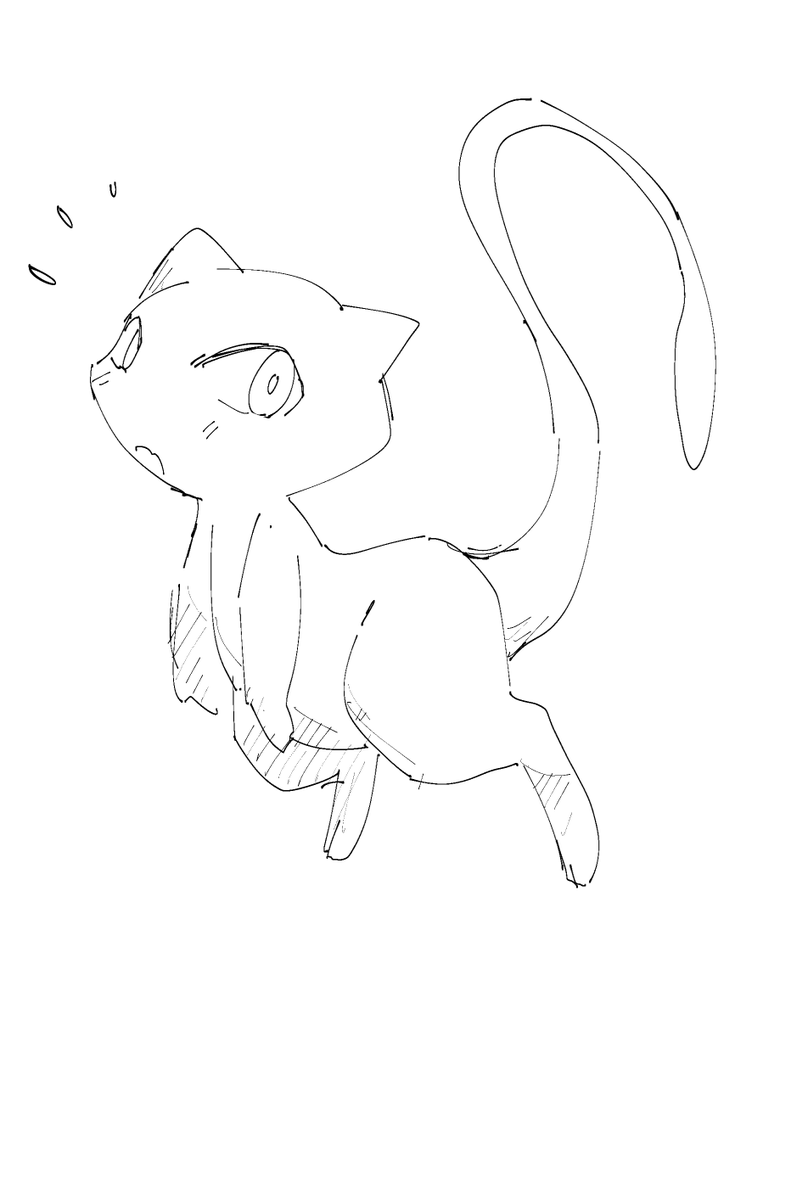 久々のポケモン。一度描き始めたら止まらない 