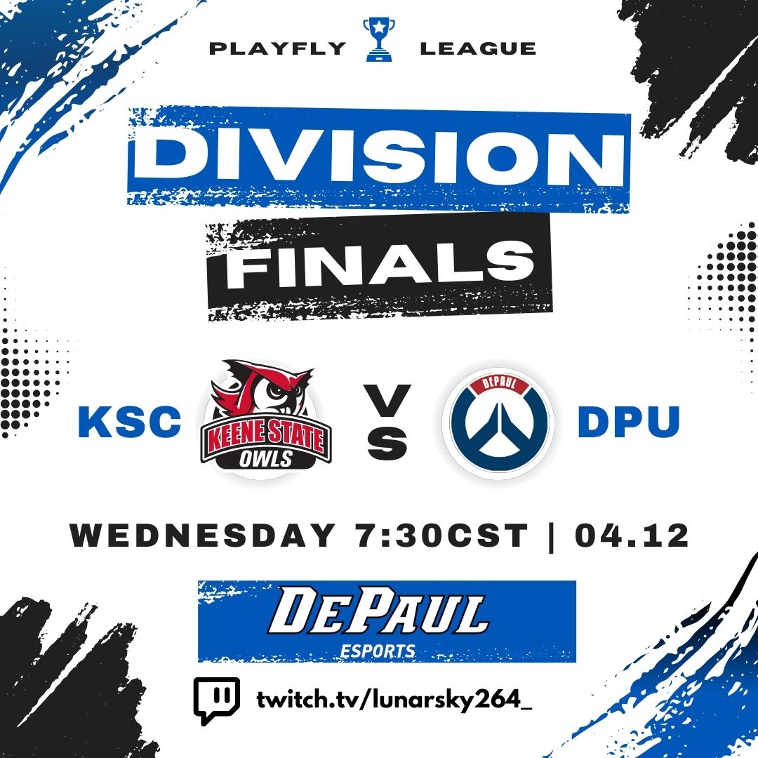 Our JV Blue team is having their Final's match today VS Keene State College at 7:30 PM CST. Our Varsity Captain and VP will be casting their match at the link below &lt;3

twitch.tv/lunarsky264_ 
discord.gg/HQtMVNmW