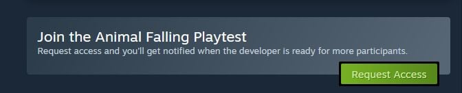 AnimalFalling's tweet photo. Public playtest is open here: https://t.co/YVaeSuZMLS 
Come with your friends or find new teammate on our Discord https://t.co/4GpwoGlEyZ https://t.co/0aZCZqSakg