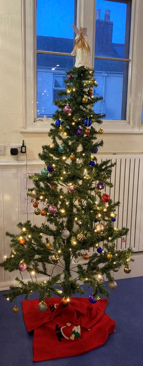 Things are starting to look a bit more festive at our Outreach Centre...