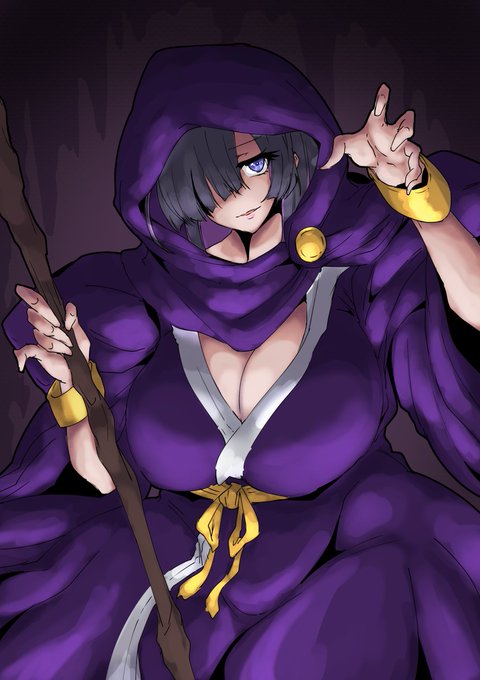 今日の日課はふぁんてぃあぷらんから魔導士ローブ夜語トバリさんです 