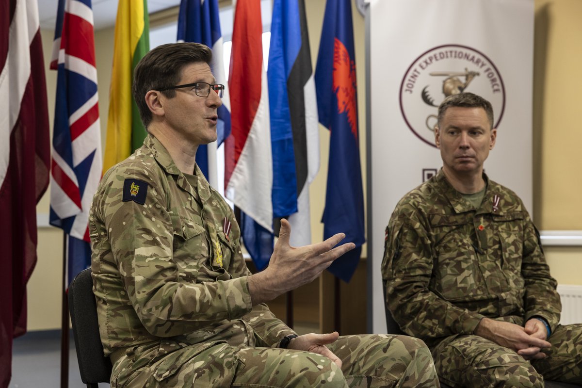UK in Latvia (@ukinlatvia) on Twitter photo <a href="/JEFnations/">The Joint Expeditionary Force (JEF)</a> #JointProtector24 allowed the #JEF’s Operational HQ to prove its ability to deploy & respond to an unfolding near real crises scenario in the Baltic and Nordic region. More than 300 personnel from the ten nations deployed to Latvia. They worked seamlessly with <a href="/SJFHQ_UK/">UK’s Standing Joint Force HQ</a>
in 🇬🇧 <a href="/JEFnations/">The Joint Expeditionary Force (JEF)</a> #JointProtector24 allowed the #JEF’s Operational HQ to prove its ability to deploy & respond to an unfolding near real crises scenario in the Baltic and Nordic region. More than 300 personnel from the ten nations deployed to Latvia. They worked seamlessly with <a href="/SJFHQ_UK/">UK’s Standing Joint Force HQ</a>
in 🇬🇧