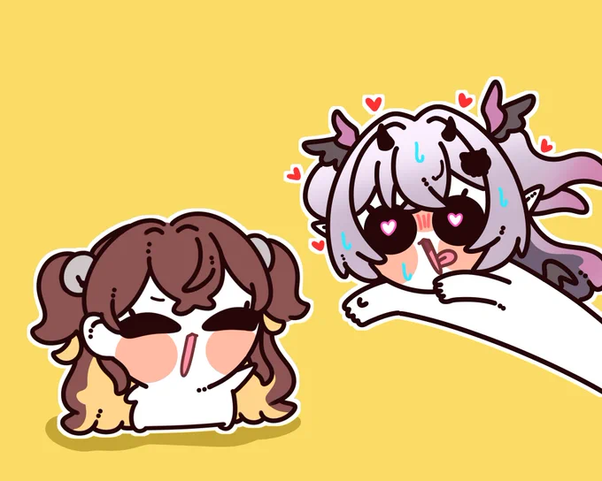 Commission) 탬땜님? 탬탬니 탬탬님이다아아헉헉 thanks for your support!!! #Commission #탬탬버린 #그려놓고_치카