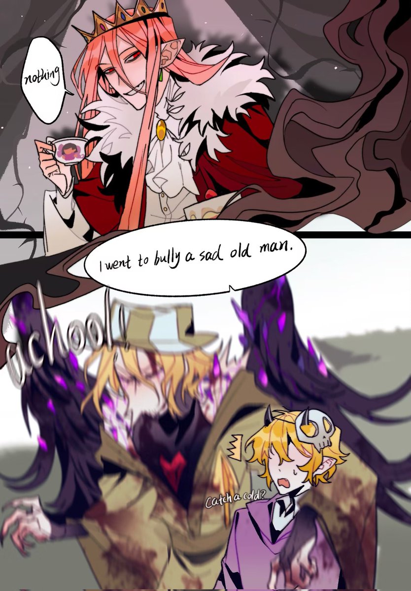 RZkudan's tweet photo. My English is not very good, so I used a translation machine to translate... It's a minor follow-up to the last one
#philzafanart
#qsmpfanart 
#technobladefanart https://t.co/HPGbJCTnMD