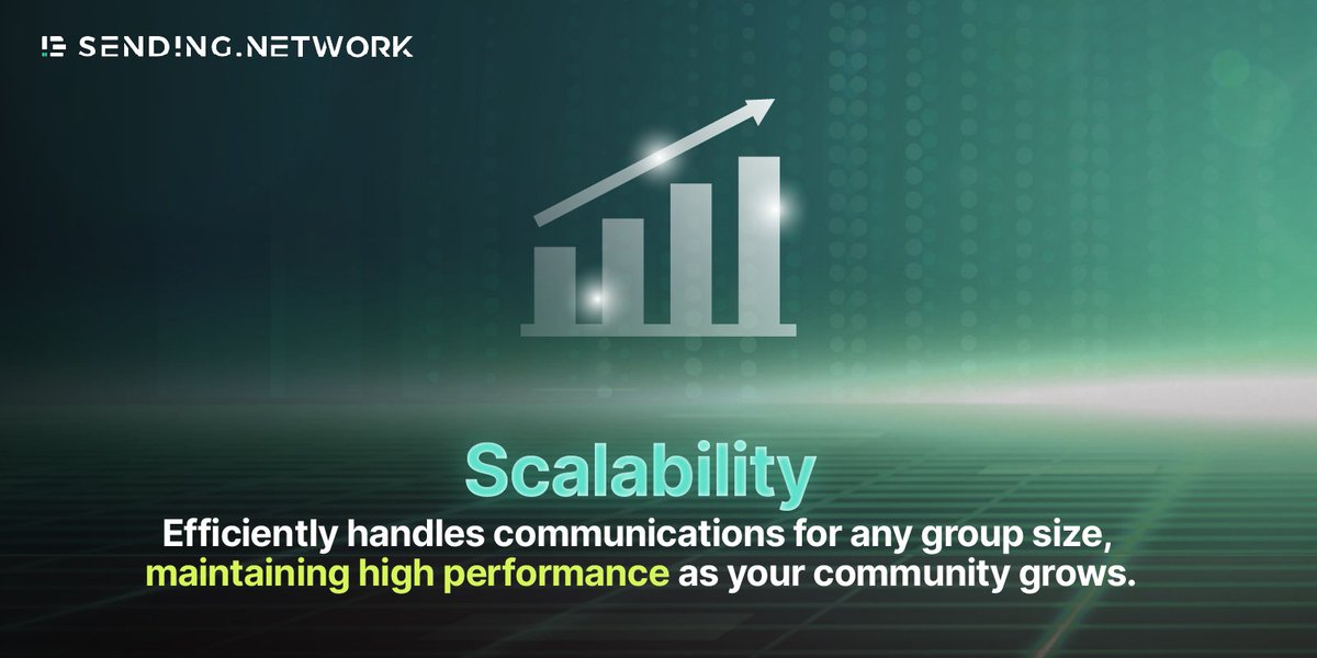 Sending_Network's tweet image. Need to level up your Web3 communication? 🤔

Introducing the Delegation Node! #SendingNetwork&apos;s hub for secure 🔐and scalable ⚡️ Web3 communication 📣

Learn more here 👇

#DePin #DecentralizedCommunication #Web3