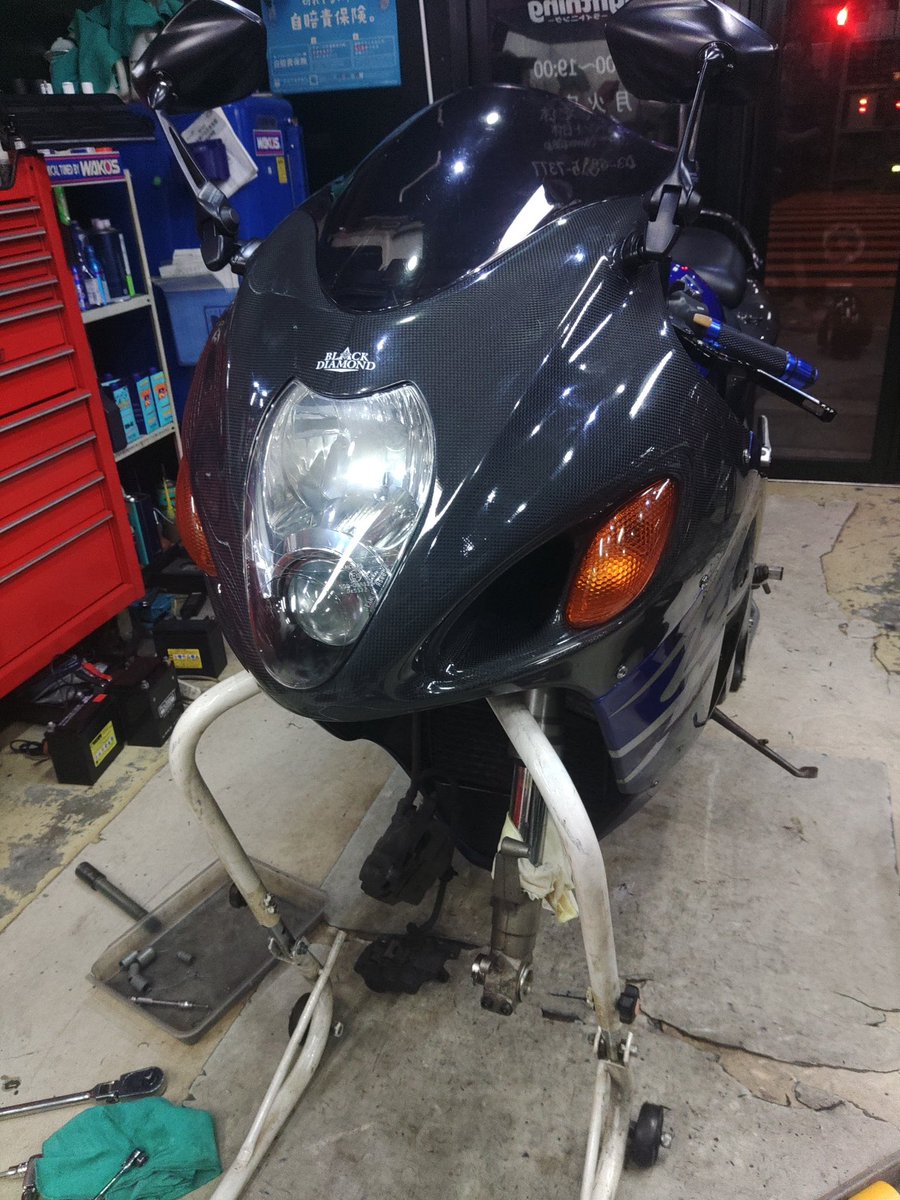 lightning_p38's tweet image. #スズキ #GSX1300R #隼 #GW71A