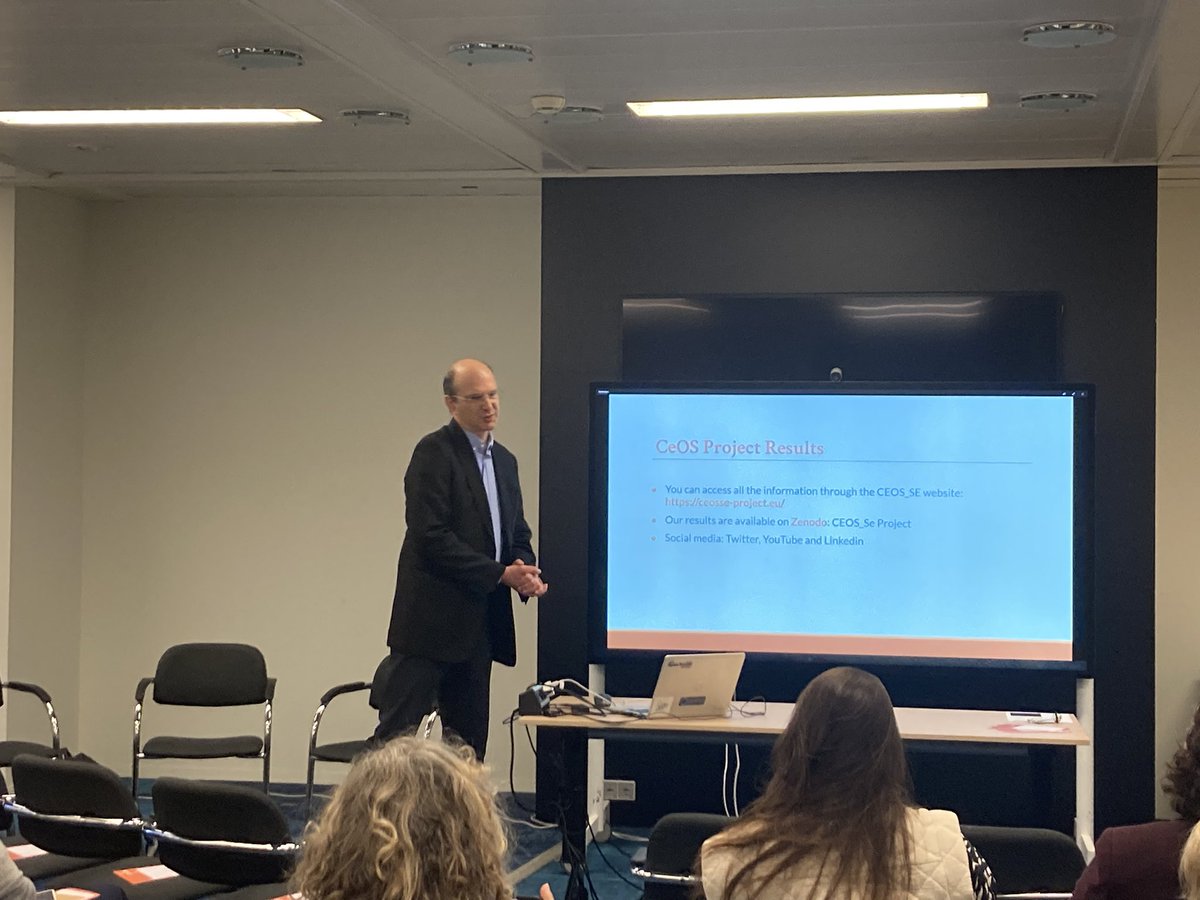 🇳🇱 All the <a href="/CeOS_SE/">CeOS_SE</a> project partners are gathered today in The Hague, the Netherlands, for the final project event.
Today we will discuss curricula, networks, and project recommendations. 
Thomas Kaarsted (<a href="/CitSciSDU/">SDU Citizen Science</a>) and Andrej Vrčon (<a href="/LIBEReurope/">LIBER Europe</a>) welcomed the attendees.