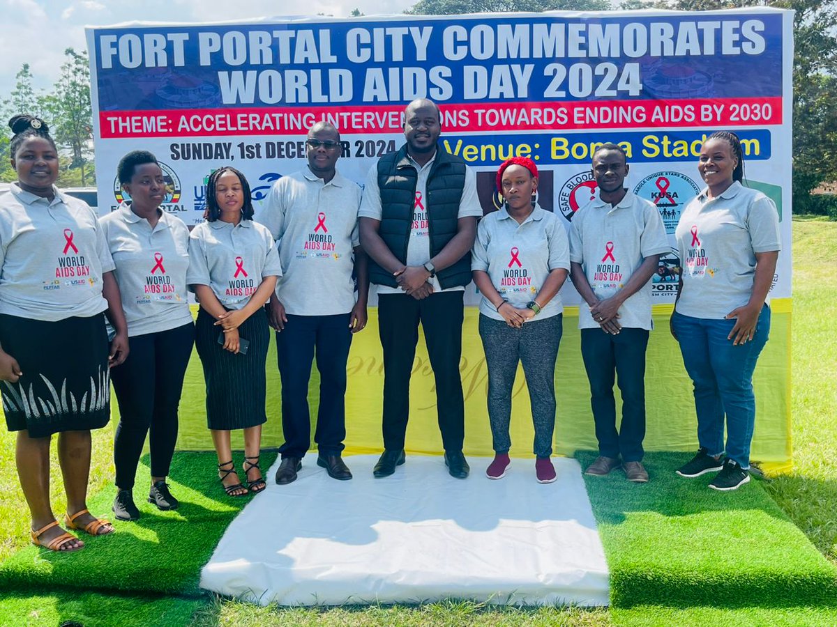 FortFpcc50675's tweet photo. City Speaker Albert Aheebwa @albertaheebwa  emphasized the importance of collective efforts in combating HIV/AIDS during the World AIDS Day commemoration in Fort Portal. He encouraged the community to prioritize HIV prevention, treatment, and care services. https://t.co/4Wx0byNPxQ