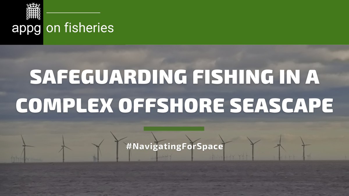 fisheriesappg's tweet photo. Our #NavigatingForSpace event is starting at 10:00 today, chaired by @melanie_onn. Join us to explore key questions for #fisheries relating to the scale up of #OffshoreWind, with speakers from @sff_uk, @NFFO_UK, @TheCrownEstate, 3Blue and @RenewableUK. Sign up: //loom.ly/480fcLw https://t.co/Xm5DxMI8uw