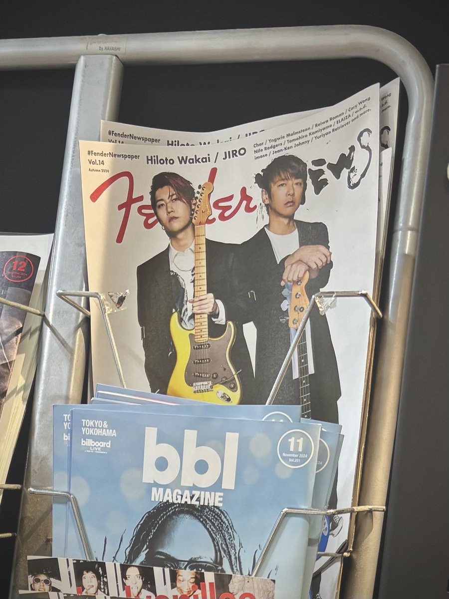 mars1tsla's tweet image. 【🎸✨】

若井さん!!

 #FenderNews 
 #若井滉斗