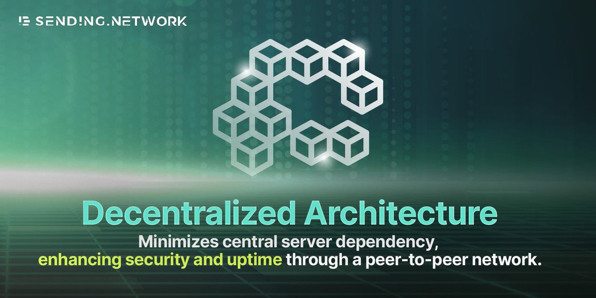 Sending_Network's tweet image. Need to level up your Web3 communication? 🤔

Introducing the Delegation Node! #SendingNetwork&apos;s hub for secure 🔐and scalable ⚡️ Web3 communication 📣

Learn more here 👇

#DePin #DecentralizedCommunication #Web3