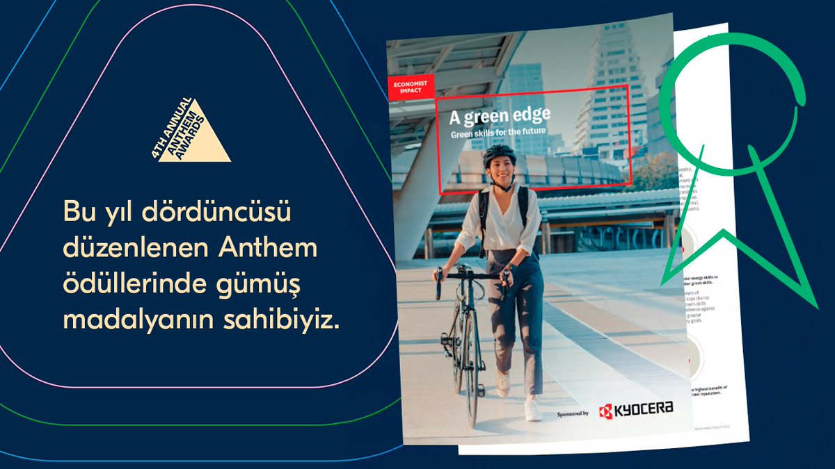 🏆 Anthem Ödülleri'nde başarı! 🏆

🥈 Kyocera tarafından desteklenen Economist Impact araştırma programı ile Gümüş Ödül kazandığımızı duyurmaktan mutluluk duyuyoruz! 

Daha fazlası için: bit.ly/4g9kT6q