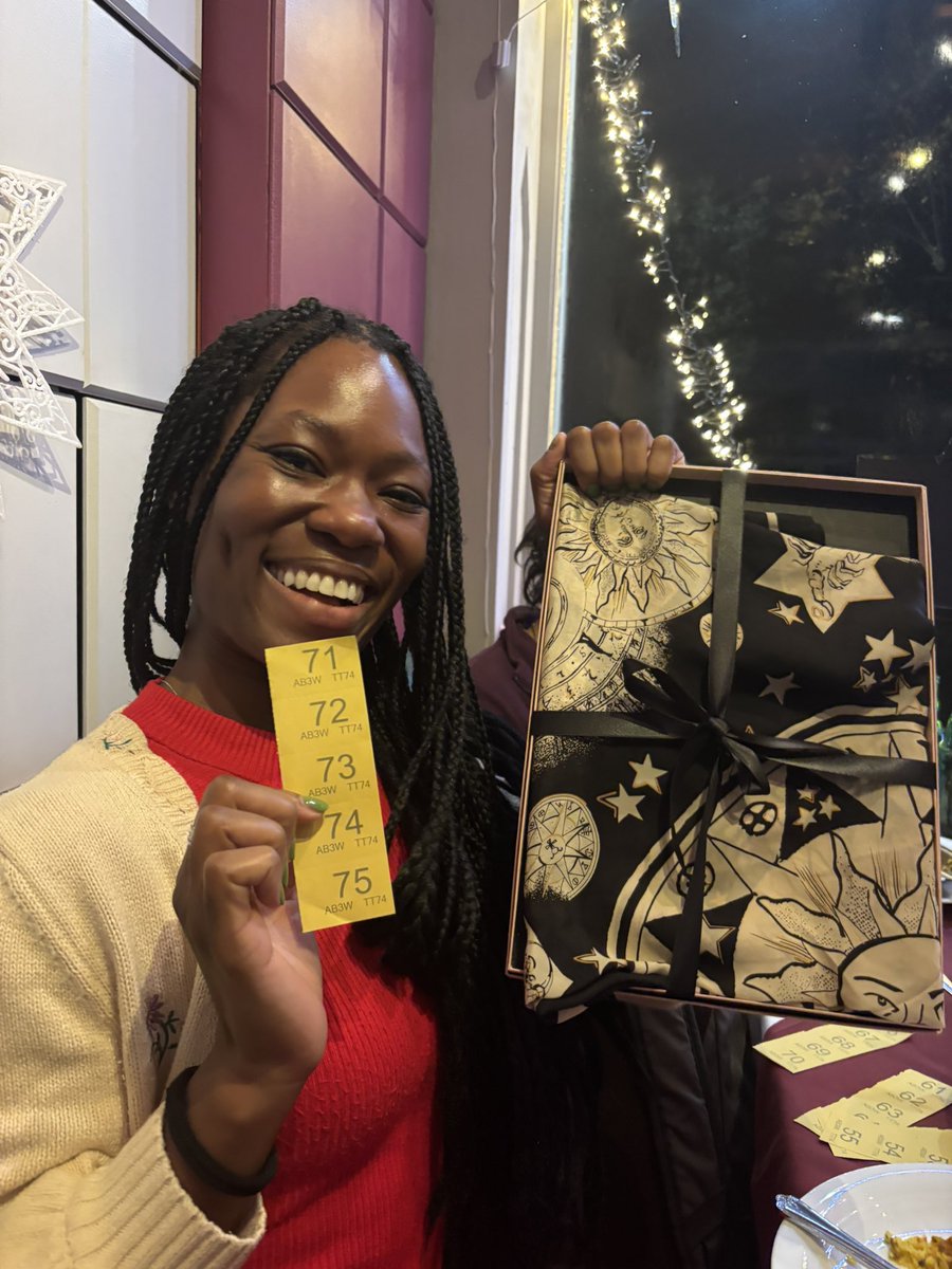 Ese Erheriene (@ese_journo) on Twitter photo A lovely Lewisham East constituency Christmas party! We missed our guest speaker <a href="/Heidi_Labour/">Heidi Alexander MP</a> but send huge congratulations on her new government Cabinet post 🚝 And… I won my first ever raffle prize 💃🏾 🌹 A lovely Lewisham East constituency Christmas party! We missed our guest speaker <a href="/Heidi_Labour/">Heidi Alexander MP</a> but send huge congratulations on her new government Cabinet post 🚝 And… I won my first ever raffle prize 💃🏾 🌹