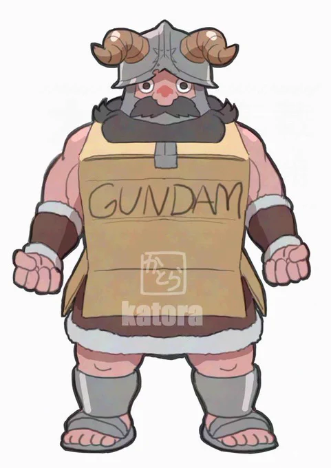 #目が2つついててアンテナ生えてるおそらくガンダムの画像を貼る今度のガンダムは斧が武器か…と思ったら、どうやら主役機はガンダムじゃないらしいw 