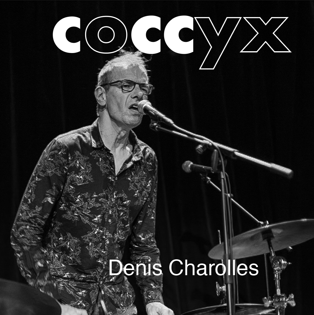 Pour la dernière ligne droite avant la  soirée COCCYX 04 de ce vendredi 6, c'est Denis Charolles qui prend le relais.
6 déc - 19h - La Guillotine, 24, rue Robespierre 93100 Montreuil - Métro Robespierre.
Une proposition de Perrine Lorne et Fred Griot.