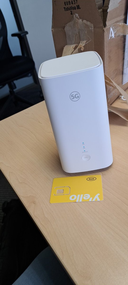 Nombuso__M's tweet photo. Yha ke @MTNza  Thank you. I hope we will have a great relationship.  I must say your service was great from start to delivery 🙂 I hope it stays that way 🙏 https://t.co/ljbAzOGByj
