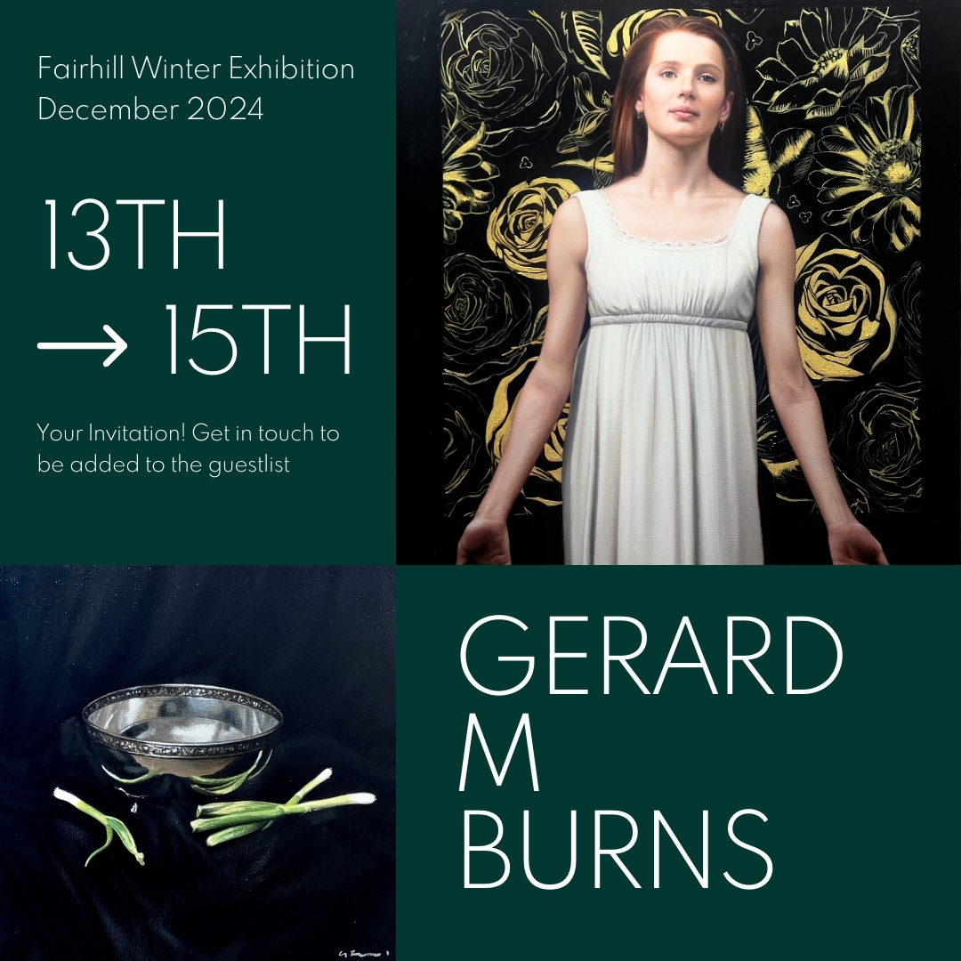 Fairhill Winter Exhibition &amp; Open House will take place on the weekend of 13th, 14th &amp; 15th December!

As it takes place in our home, it is invitation only. Please get in touch with myself or the family if you'd like to be added to the guestlist!

#winter #exhibition #gallery