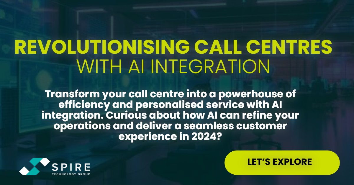 SpireLimited's tweet photo. Transform your call centre with AI! Achieve real-time summarisation, accurate transcription, and sentiment analysis using tools like OpenAI. Ready to boost efficiency? 
Learn More! https://t.co/L4yUUX4qnI
#openai #sentimentanalysis #analysis #ai https://t.co/HudxSzYvSz