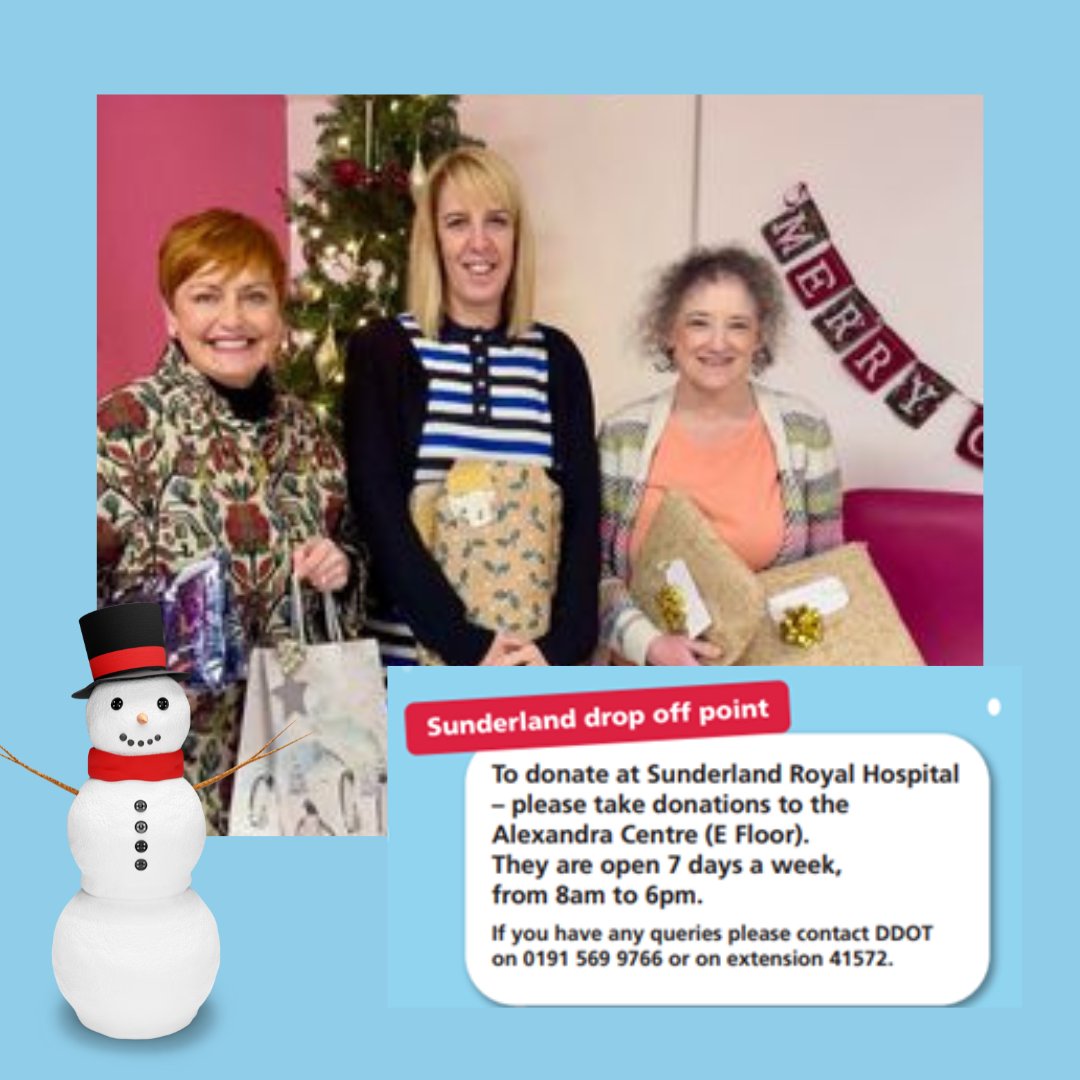 HW Sunderland (@hwsunderland) on Twitter photo Imagine being in hospital over the Christmas period and not having the comfort of a warm pair of pyjamas, dressing gown and slippers.
<a href="/STSFTrust/">South Tyneside and Sunderland NHS Foundation Trust</a> has brought back their #nightwearbeforechristmas campaign.
See how you can help: bit.ly/3Ysuwa7 Imagine being in hospital over the Christmas period and not having the comfort of a warm pair of pyjamas, dressing gown and slippers.
<a href="/STSFTrust/">South Tyneside and Sunderland NHS Foundation Trust</a> has brought back their #nightwearbeforechristmas campaign.
See how you can help: bit.ly/3Ysuwa7