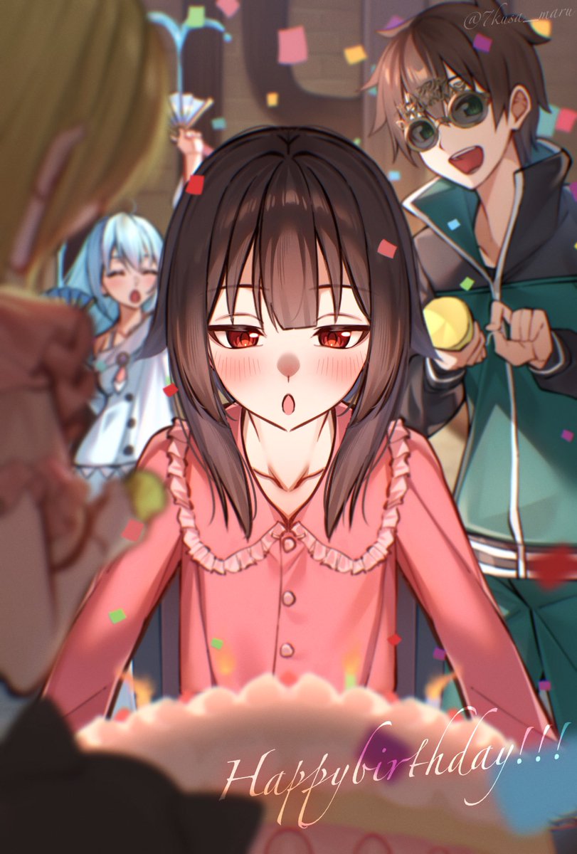 めぐみんお誕生日おめでとう🥳🥳🥳
 #めぐみん生誕祭2024 #このすば