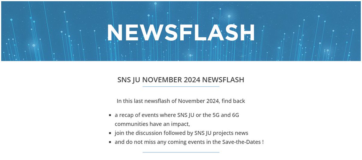 Predict6G's tweet photo. 📣 The latest newsflash from @6G_SNS is out!
Don't miss the article dedicated to the 2nd workshop 6GPDN co-organised by @DESIRE6G_EU, @DETERMINISTIC6G and #PREDICT6G as part of #MobiCom2024.
Read it here → https://t.co/bCfZXHyfzA https://t.co/MYio2FtlCg
